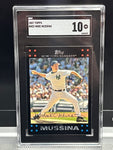 Mike Mussina 2007 Topps Trading Card