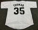 Frank Thomas Signed Authentic Chicago Jersey White