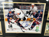 Sydney Crosby Signed Framed Photo with cards
