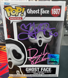 Dave Sheridan and Felissa Rose Signed Ghost face Funko Pop with hand drawling