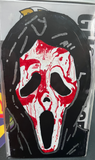 Dave Sheridan and Felissa Rose Signed Ghost face Funko Pop with hand drawling