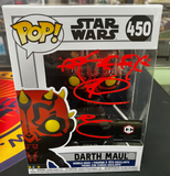 Ray Park Jr Signed Darth Maul Funko Pop