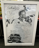 Dale Earnhardt Sr. Framed 21x26 Print /2500
