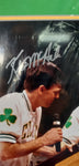 Larry Bird Boston Celtics Framed Retirement Photo Signed by Larry Bird, Kevin McHale, and Robert Parish