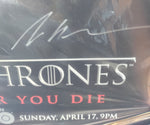 Peter Dinklage Signed Framed Game of Thrones Poster Fanatics Authenticated