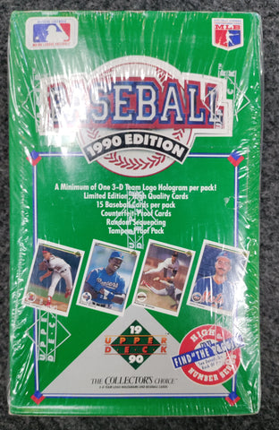Upper Deck 1990 Baseball Edition The Collector's Choice