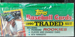 1990 Topps Baseball Traded Set Trading Cards