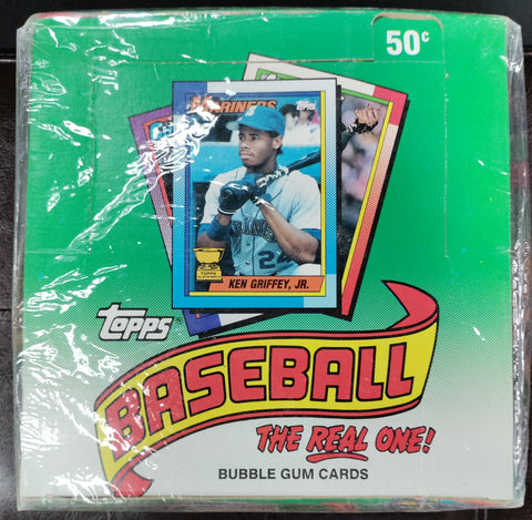 Topps Baseball 1990- Box of 36 Individual Packs