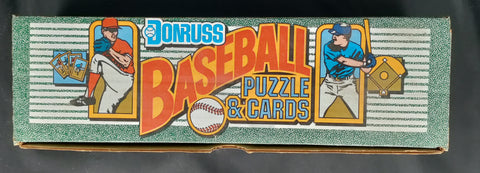 Donruss Baseball 1990 Puzzle and Cards Set