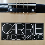 Carrie Underwood Signed Full Size Acoustic Guitar