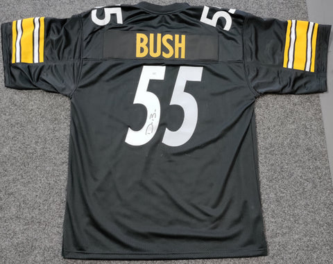 Devin Bush Signed Steelers Jersey JSA Authenticated