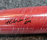 Frank Wren Signed Baseball Bat Beckett COA