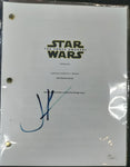 J. J. Abrams Signed Star Wars "The Force Awakens" Script