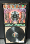 Kansas "Audio Visions" Framed Vinyl Record