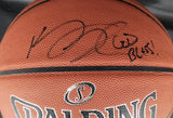 Kenny Thomas Signed Mid-Size (28.5") Basketball