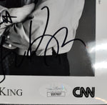 Larry King Signed Photo