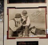 Laurel & Hardy Shadowbox JSA LOA