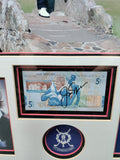 Jack Nicklaus Shadowbox Commemorative W/ Signed 5 Pound Note Gotta Have it Golf COA