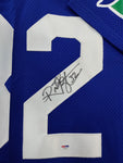 Ricky Watters Seattle Seahawks Autographed Jersey - Blue