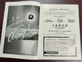 Harris Theatre Stagebill 1957 Featuring Joan Bennett in "Janus"