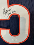 Bruce Herron Signed Custom Bears Jersey JSA COA