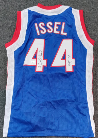 Dan Issel Signed Kentucky Jersey JSA Authenticated