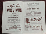 Vintage Chicago Stagebill Featuring "Arsenic and Old Lace"
