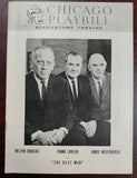 Chicago Playbill 1961 Featuring Melvyn Douglas in "The Best Man"