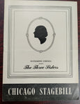 Chicago Stagebill 1943 Featuring Katharine Cornell in "The Three Sisters"
