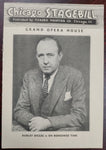 Chicago Stagebill 1938 Featuring Dudley Digges in "On Borrowed Time"