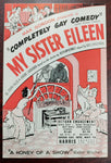 Vintage Harris Theatre Flyer Featuring "My Sister Eileen"