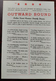 Vintage Harris Theatre Flyer Featuring Laurette Taylor in "Outward Bound"