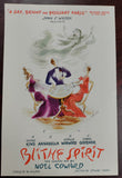 Vintage Selwyn Theatre Flyer Featuring "Blithe Spirit"