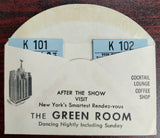 Plymouth Theatre Two Used Ticket Stubs From July 18, 1944
