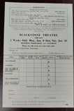 Vintage Blackstone Theatre Mail Order Flyer