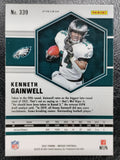 Kenneth Gainwell 2021 Mosaic Green Rookie Card #339