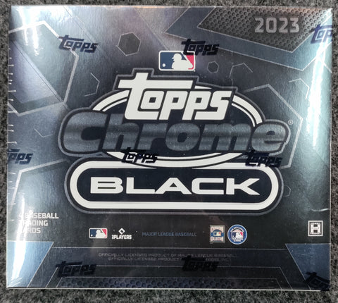 Topps Chrome Black 2023 Baseball Hobby Box
