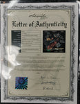 Batman Forever Cast Signed Movie Laserdisc Album Autograph Authentication Services LOA