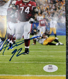 James Harrison Pittsburgh Steelers Super Bowl XLIII (43) Signed Photo