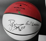 DJ Mbenga Signed Basketball JSA COA