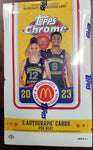 Topps Chrome 2023 McDonald's All-American Games Basketball Hobby Box