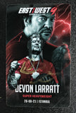Devon Larratt Signed East Vs West Arm Wrestling Trading Card