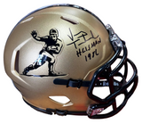 Vinny Testaverde Signed Heisman Mini Helmet Beckett COA