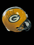STERLING SHARPE AUTHENTIC SIGNATURE ON GREENBAY PACKERS HELMET