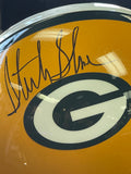 STERLING SHARPE AUTHENTIC SIGNATURE ON GREENBAY PACKERS HELMET