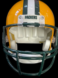 STERLING SHARPE AUTHENTIC SIGNATURE ON GREENBAY PACKERS HELMET