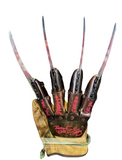 Robert Englund Signed Framed Freddy Krueger Metal Glove Inscribed “ONE TWO FREDDY’S COMING FOR YOU” on fingers