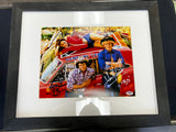 Dukes Of Hazard Signed Framed 18X23 Photo PSA LOA
