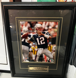 Tom Brady Framed Plaque