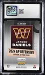 2024 Panini Instant Award Winners Jayden Daniels OROU Rookie Card #AW-OROY CGC 10